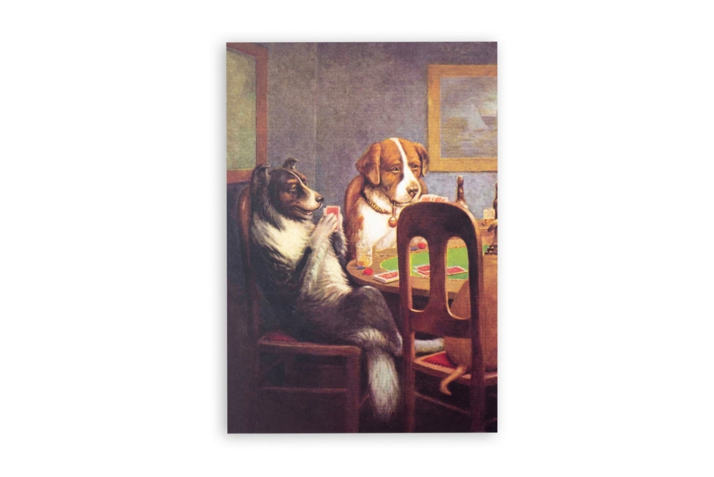 Cкетчбук А5. Автор: Кассиус Марцелл Кулидж; Картина: «A friend in need»